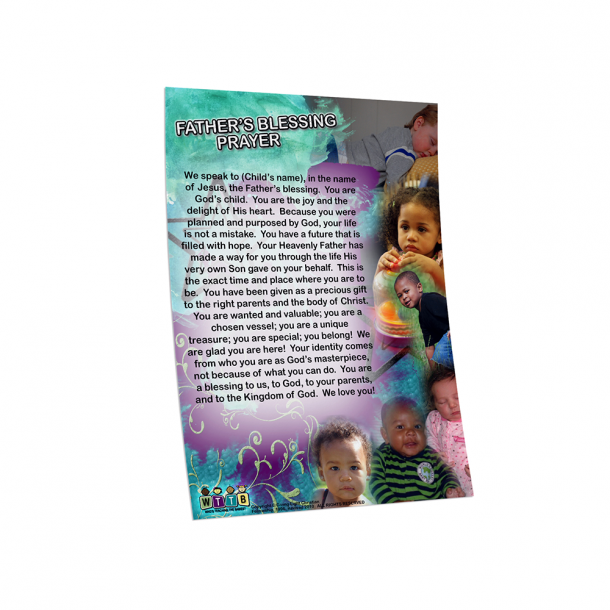 The Father's Blessing Prayer Card