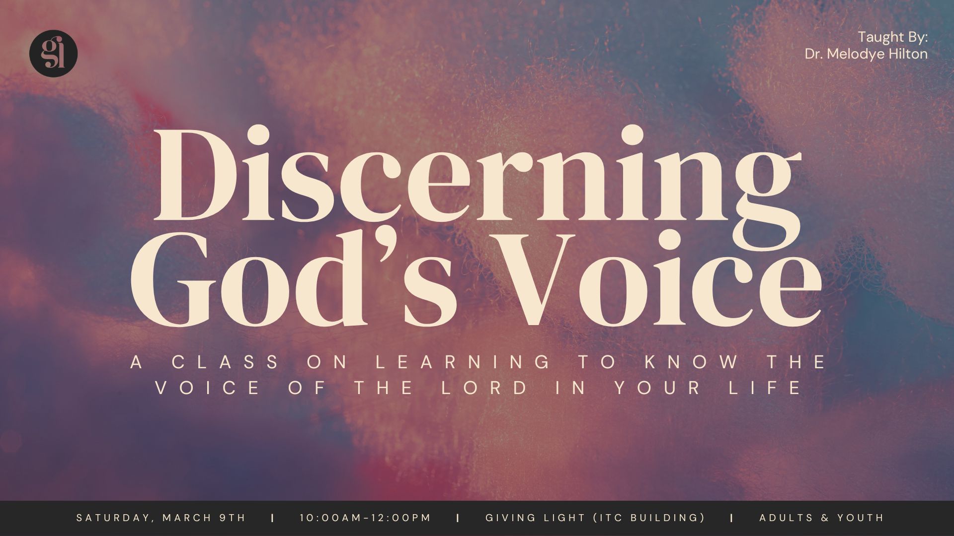 Discerning God's Voice Class